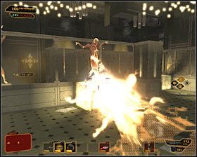 Pamiętaj o tym, że możesz do woli używać wszczepów - (8) Pokonanie Jarona Namira - Na ratunek Megan i jej zespołowi - Deus Ex Bunt Ludzkości - poradnik akt IV - Hengsha 2, Singapur, Panchaja, zakończenia