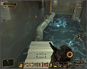 W celu kontynuowania aktualnej misji musisz wybrać północny korytarz #1 - (1) Przedostanie się do wnętrza stacji - Wyłącz sygnał Darrowa - Deus Ex Bunt Ludzkości - poradnik akt IV - Hengsha 2, Singapur, Panchaja, zakończenia