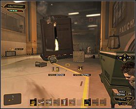 4 - (5) Przeprawa przez stację - Wyłącz sygnał Darrowa - Deus Ex Bunt Ludzkości - poradnik akt IV - Hengsha 2, Singapur, Panchaja, zakończenia