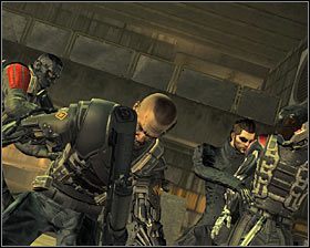 Na sam koniec rozmowy zostaniesz postawiony przed wyborem - Talion A.D. - Questy poboczne - Deus Ex Bunt Ludzkości - poradnik akt IV - Hengsha 2, Singapur, Panchaja, zakończenia