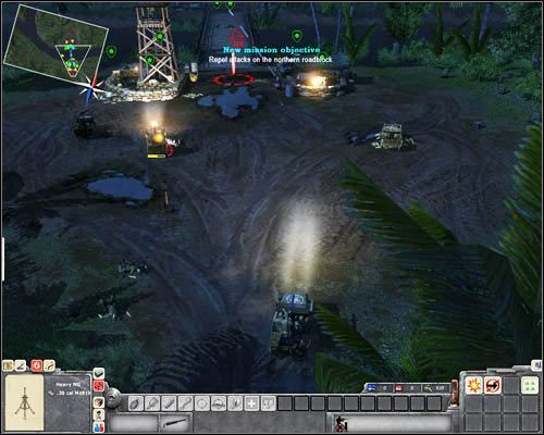 Nadejdzie on z [13] - transporter, dwa czołgi i mnóstwo żołnierzy - Misja 3- Battle on the River Mekong (2) | Wietnam | Men of War Wietnam - Men of War: Wietnam - poradnik do gry