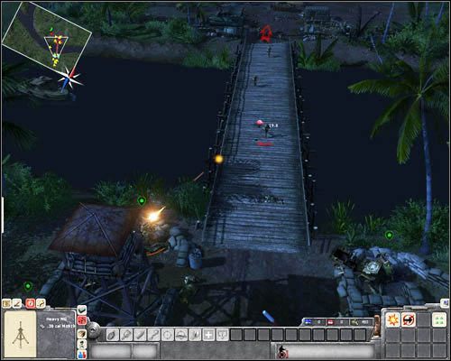 Twoim ostatnim zadaniem będzie zniszczenie lub zabicie tego, co pozostało w okolicach [9] i [10] - Misja 3- Battle on the River Mekong (2) | Wietnam | Men of War Wietnam - Men of War: Wietnam - poradnik do gry