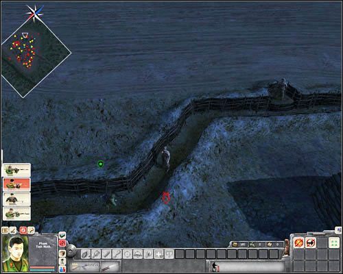 Czeka cię teraz niemałe wyzwanie - zabicie jednocześnie czterech strażników stojących w [23] - Misja 5- Happy Tet Day (2) | Wietnam | Men of War Wietnam - Men of War: Wietnam - poradnik do gry