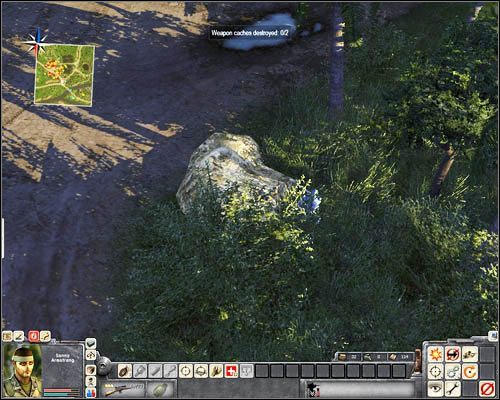 Powód, dla którego lepiej nie angażować całej grupy, stanie się jasny już za chwilę - Misja 1- What A Job! (2) | USA | Men of War Wietnam - Men of War: Wietnam - poradnik do gry