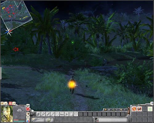 Niech reszta ludzi przepłynie przez jezioro (tam przynajmniej nie ma min) - Misja 2- Bon Voyage to Cambodia - 2 | USA | Men of War Wietnam - Men of War: Wietnam - poradnik do gry