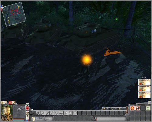 Nowy cel: Demolish the fuel depot - Misja 2- Bon Voyage to Cambodia - 3 | USA | Men of War Wietnam - Men of War: Wietnam - poradnik do gry