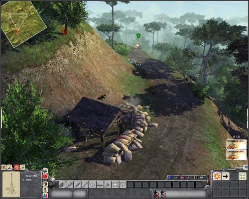 Zawsze ustawiaj karabin na krawędzi wzniesienia, po którym toczy się droga - Misja 3- On the Trail of Uncle Ho (3) | USA | Men of War Wietnam - Men of War: Wietnam - poradnik do gry
