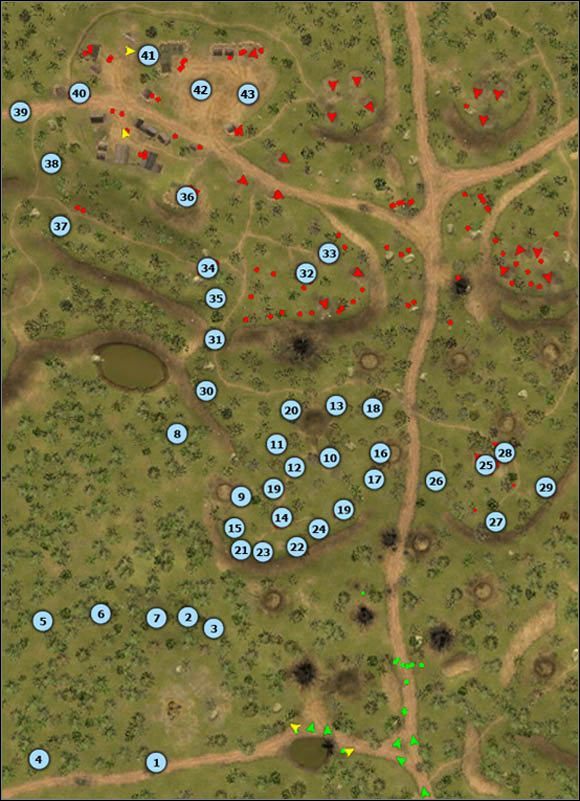 1 - Misja 4- Die Hard Attack - mapa | USA | Men of War Wietnam - Men of War: Wietnam - poradnik do gry