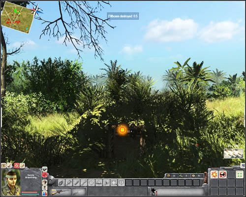 Niech John Merrill przybiegnie do [18], a potem zacznie się czołgać do [17] - Misja 4- Die Hard Attack (1) | USA | Men of War Wietnam - Men of War: Wietnam - poradnik do gry