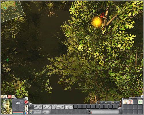 Na jednego z nich można zaczaić się w [17] i wykończyć go kilkoma strzałami - Misja 5- Long Way Home (1) | USA | Men of War Wietnam - Men of War: Wietnam - poradnik do gry