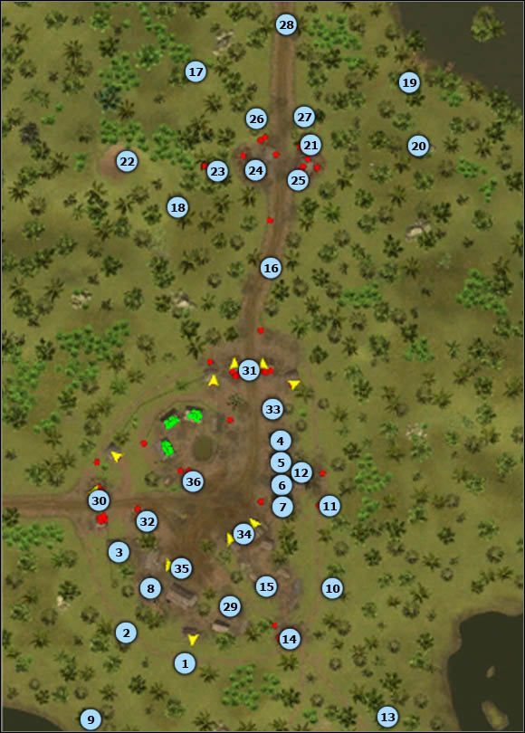 1 - Misja 5- Long Way Home - mapa 2 | USA | Men of War Wietnam - Men of War: Wietnam - poradnik do gry