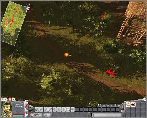 Musisz wiedzieć, że południowa część obozu nie jest objęta strefą alarmową - Misja 5- Long Way Home (2) | USA | Men of War Wietnam - Men of War: Wietnam - poradnik do gry