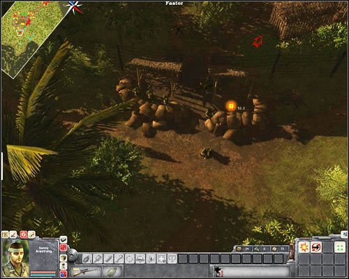 Zlokalizuj kilka głazów w [20] i poślij tam snajpera - Misja 5- Long Way Home (2) | USA | Men of War Wietnam - Men of War: Wietnam - poradnik do gry