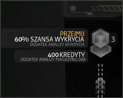 Opis działania i uwagi: Kolejne beznadziejne ulepszenie, które po rozpoczęciu mini-gry hakerskiej pozwala podejrzeć zawartość wszystkich znajdujących się na planszy magazynów danych - Omówienie ulepszeń (2) - Rozwój postaci - Deus Ex Bunt Ludzkości - encyklopedia - poradnik do gry