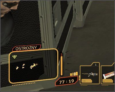 Opis działania i uwagi: Praktycznie bezużyteczne ulepszenie, które pokazuje jak dużo czasu zajmie okolicznym wartownikom przejście z zaalarmowanego do 