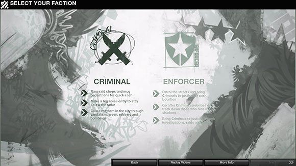 Oczywiście wybór roli Enforcera wcale nie oznacza, że będziesz przez całą grę biedny jak mysz pod miotłą, ale możliwości zarobku będą ograniczone oraz trudniejsze w realizacji - Tworzenie postaci - APB: Reloaded - poradnik dla początkujących