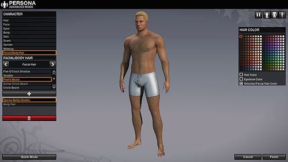 Znacznie więcej opcji tworzenia postaci znajdziesz po kliknięciu przycisku Advanced Mode - Tworzenie postaci - APB: Reloaded - poradnik dla początkujących