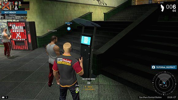 Najważniejszy jest najnowszy mail Modifications and You, który zawiera w załączniku bardzo przydatną modyfikację postaci - Field Supplier, czyli w bardzo luźnym tłumaczeniu zaopatrzeniowiec polowy - Misja treningowa - Rozpoczęcie gry - APB: Reloaded - poradnik dla początkujących