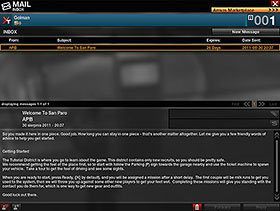 Za pomocą terminalu pocztowego możesz zmienić ekwipunek wciskając klawisz [I] - Kioski (terminale) - Na zakończenie - APB: Reloaded - poradnik dla początkujących