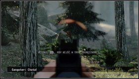 Gdy wysiądziemy z samochodu [1] wybieramy karabin i przedzieramy się przez wrogów w głąb lasu - Pola marihuany - Rozdział 1 - Call of Juarez: The Cartel - Kimberly Evans - poradnik do gry