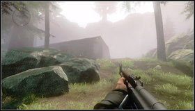 W środku podkładamy bombę we wskazanym miejscu - Pola marihuany - Rozdział 1 - Call of Juarez: The Cartel - Kimberly Evans - poradnik do gry