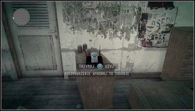 W pierwszym budynku [1] znajduje się telefon, na którym musimy założyć podsłuch - Ukryta okazja - Rozdział 2 - Call of Juarez: The Cartel - Kimberly Evans - poradnik do gry