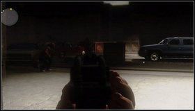 Gdy partnerzy otworzą ogień zaporowy biegniemy za skrzynie po prawej - Na piechotę - Rozdział 4 - Call of Juarez: The Cartel - Kimberly Evans - poradnik do gry