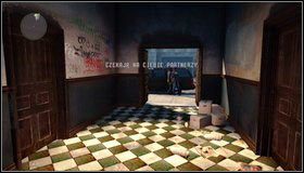 Wychodzimy z budynku i czekamy na Jess - Eskorta samochodowa - Rozdział 6 - Call of Juarez: The Cartel - Kimberly Evans - poradnik do gry