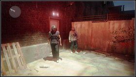 W alejce [1] i przed tylnym wejściem [2] spotkamy bramkarzy - Klub - Rozdział 8 - Call of Juarez: The Cartel - Kimberly Evans - poradnik do gry