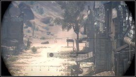 Podchodzimy do Alvareza i bierzemy snajperkę - Snajperka - Rozdział 9 - Call of Juarez: The Cartel - Kimberly Evans - poradnik do gry