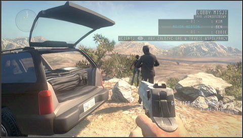 Wybieramy sprzęt i wsiadamy do samochodu - Przejażdżka na farmę - Rozdział 12 - Call of Juarez: The Cartel - Kimberly Evans - poradnik do gry