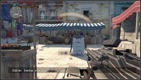 Na targu dość szybko zaatakują nas policjanci - Ukryta okazja - Rozdział 14 - Call of Juarez: The Cartel - Kimberly Evans - poradnik do gry