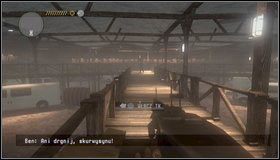 Idziemy przez prosty labirynt korytarzy i słuchamy ostatnich doniesień z bazy - Finał - Rozdział 15 - Call of Juarez: The Cartel - Kimberly Evans - poradnik do gry