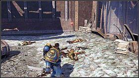 Gdy dotrzesz do rozwidlenia dróg, skręć w prawo - 2 - Przeciw wszystkiemu - Opis przejścia - Warhammer 40,000: Space Marine - poradnik do gry