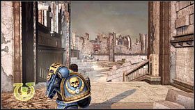 Po krótkim filmiku, skręć w lewo - 2 - Przeciw wszystkiemu - Opis przejścia - Warhammer 40,000: Space Marine - poradnik do gry