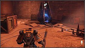 Wciskając E otworzysz je i będziesz mógł wejść do środka [1] - 2 - Przeciw wszystkiemu - Opis przejścia - Warhammer 40,000: Space Marine - poradnik do gry