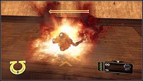 Aby użyć plecaka, przytrzymaj SPACJĘ [1] - 2 - Przeciw wszystkiemu - Opis przejścia - Warhammer 40,000: Space Marine - poradnik do gry