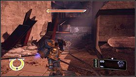 Gdy ostatni ork zginie, otwórz drzwi po drugiej stronie lokacji i powtórz operację [1] - 2 - Przeciw wszystkiemu - Opis przejścia - Warhammer 40,000: Space Marine - poradnik do gry