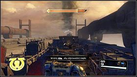 Na końcu wagonu zobaczysz orka obsługującego Działko Plazmowe [1] - 4 - Tytany Graii - Opis przejścia - Warhammer 40,000: Space Marine - poradnik do gry