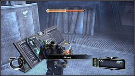 Będą wśród nich jednostki elitarne, wiec jak najszybciej użyj Furii [1] - 6 - Legowisko Olbrzymów - Opis przejścia - Warhammer 40,000: Space Marine - poradnik do gry