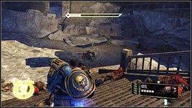 Zaczną się tam pojawiać następni orkowie [1] - 8 - Szepty Umarłych - Opis przejścia - Warhammer 40,000: Space Marine - poradnik do gry