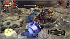 Idąc dalej prosto, dotrzesz do komnaty z drugim szamanem [1] - 8 - Szepty Umarłych - Opis przejścia - Warhammer 40,000: Space Marine - poradnik do gry