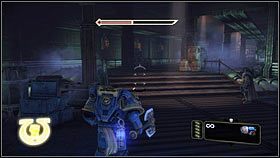 Gdy skończysz, ruszaj dalej przez jedyną dostępną bramę [1] - 10 - Dom Tajemnic - Opis przejścia - Warhammer 40,000: Space Marine - poradnik do gry