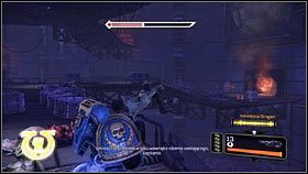 Jak tylko systemy bezpieczeństwa zostaną wyłączone, wejdź do pomieszczenia z generatorem [1] - 10 - Dom Tajemnic - Opis przejścia - Warhammer 40,000: Space Marine - poradnik do gry