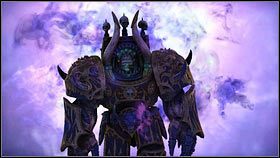 Pobliskie schody zaprowadzą cię do mechanizmu, przy pomocy którego, uruchomisz potężne działo [1] - 11 - Droga Bez Powrotu - Opis przejścia - Warhammer 40,000: Space Marine - poradnik do gry