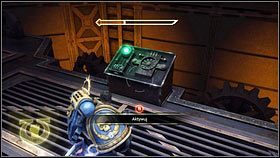 Po walce twoi dwaj towarzysze ruszą w prawo, a ty będzie musiał przejść przez środkową bramę [1] - 13 - Przebudzenie Olbrzyma - Opis przejścia - Warhammer 40,000: Space Marine - poradnik do gry