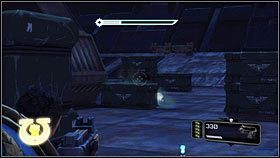 Tak samo pozbądź się przeciwników z wyrzutniami rakiet [1], a pozostałych wrogów zabij strzałami z Boltera [2] - 15 - Książę Demonów - Opis przejścia - Warhammer 40,000: Space Marine - poradnik do gry