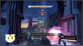 Kawałek dalej znajdziesz stanowisko z Działkiem Automatycznym [1] - 16 - Iglica Szaleństwa - Opis przejścia - Warhammer 40,000: Space Marine - poradnik do gry