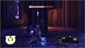 Korytarz zaprowadzi cię do kolejnej platformy z przeciwnikami [1] - 16 - Iglica Szaleństwa - Opis przejścia - Warhammer 40,000: Space Marine - poradnik do gry