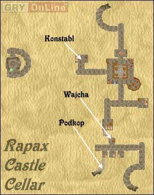 Jest kompletnie pijany - Rapax Castle Cellar w Wizardry 8 - Wizardry 8 - poradnik do gry